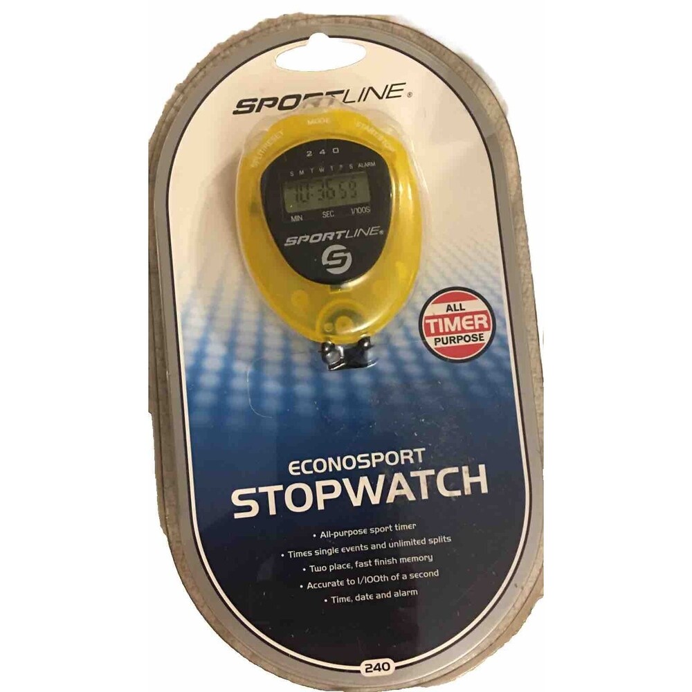 Sportline EconoSport Stopwatch 240 New Sealed